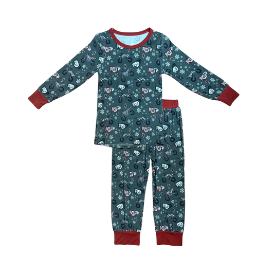 Fa La La Motorcross Bamboo PJ's