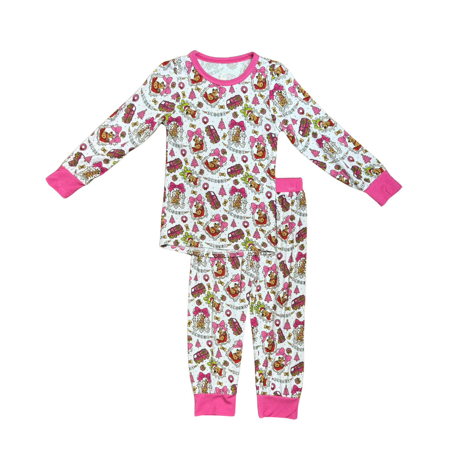 Scooby Christmas Frames Bamboo PJ's