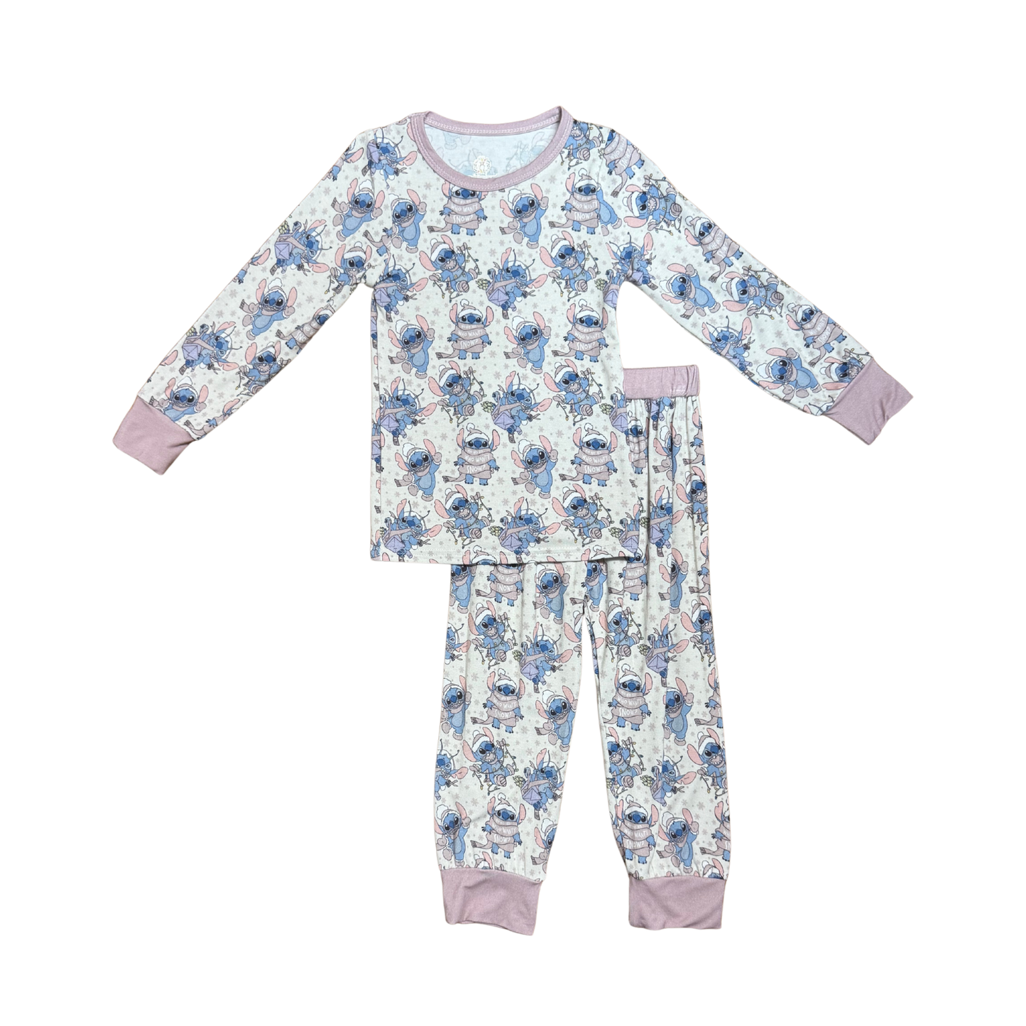 Stitch, Let It Snow Bamboo PJ's