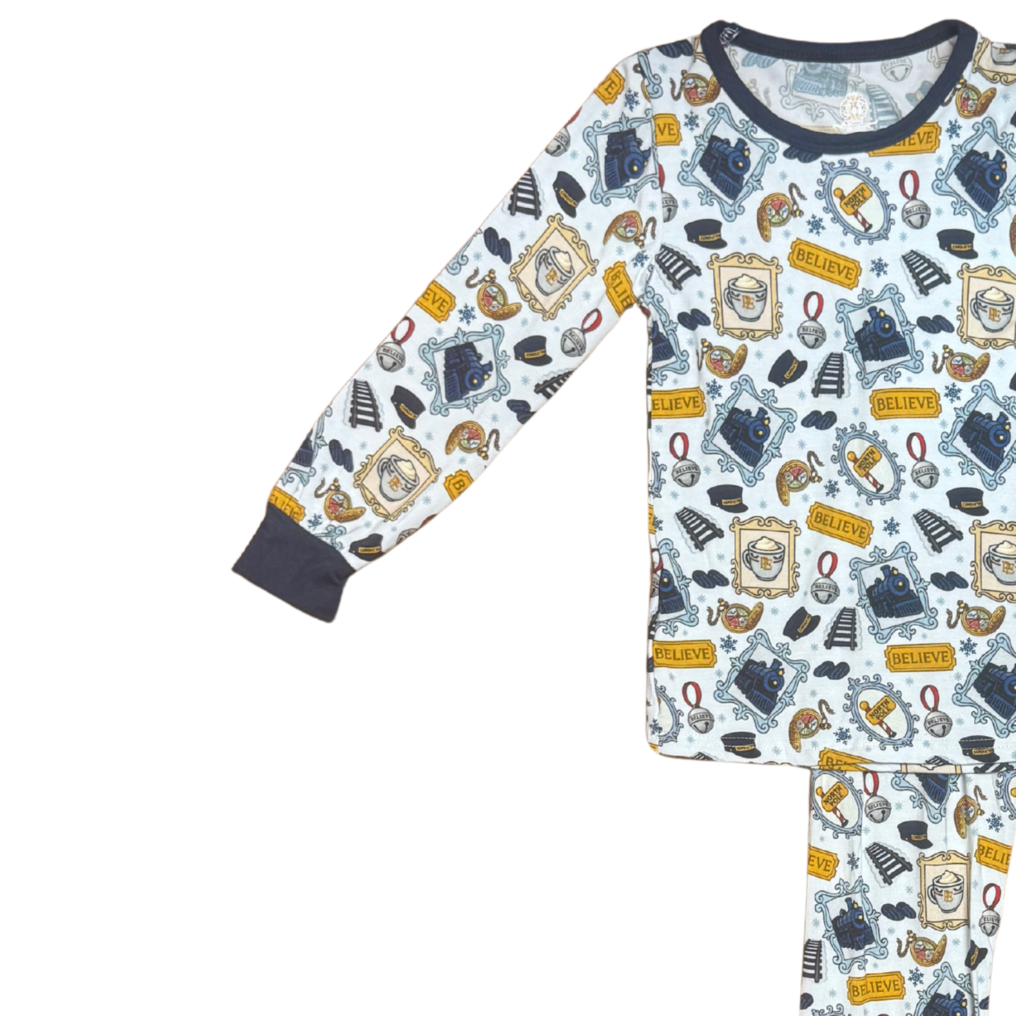 Polar Express Bamboo PJ's