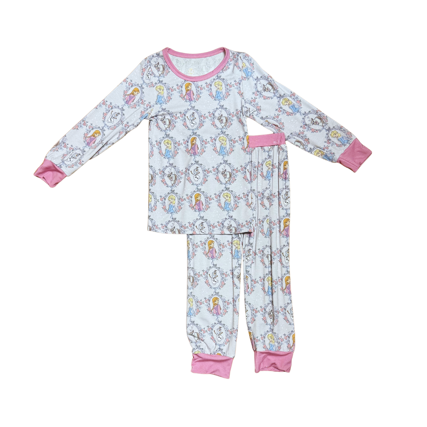 Elsa & Anna Bamboo PJ's