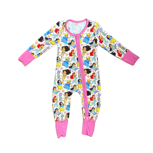 Princess Pooh Bamboo Romper