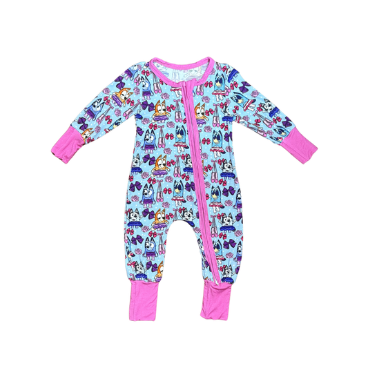 Bluey Ballerina Bamboo Romper