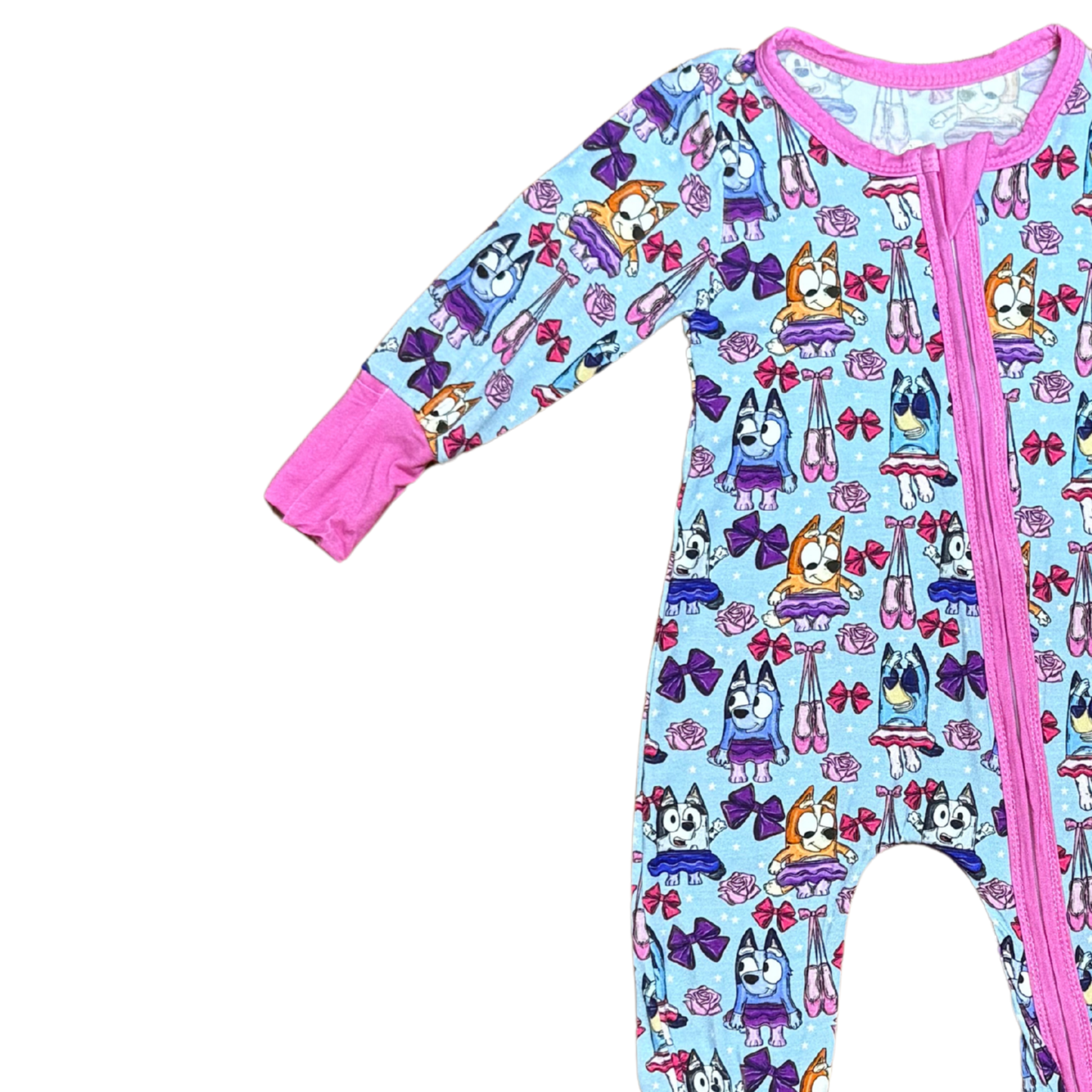Bluey Ballerina Bamboo Romper