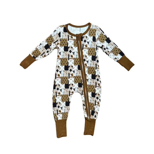 Carhart Patches Bamboo Romper