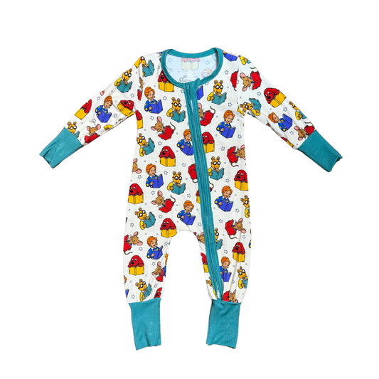 Take Me To The Library Bamboo Romper