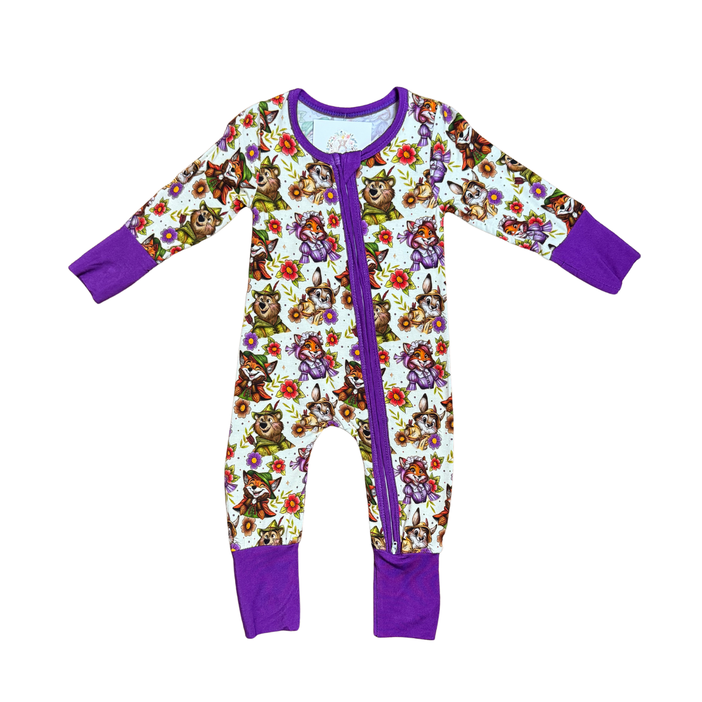 Robin Hood Characters Bamboo Romper