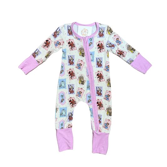 Pixar Characters Stamps Bamboo Romper