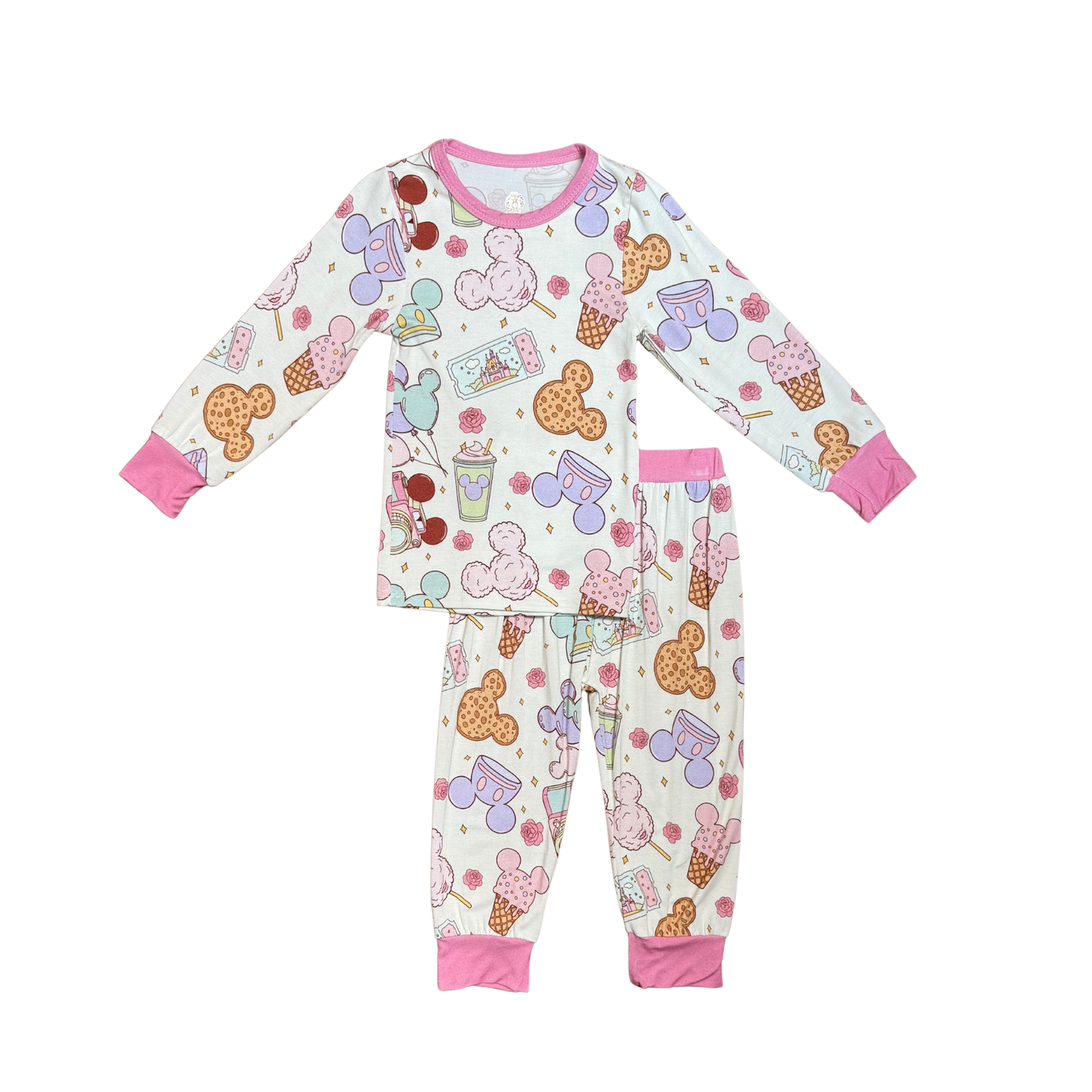 Disney Snacks Bamboo PJ's