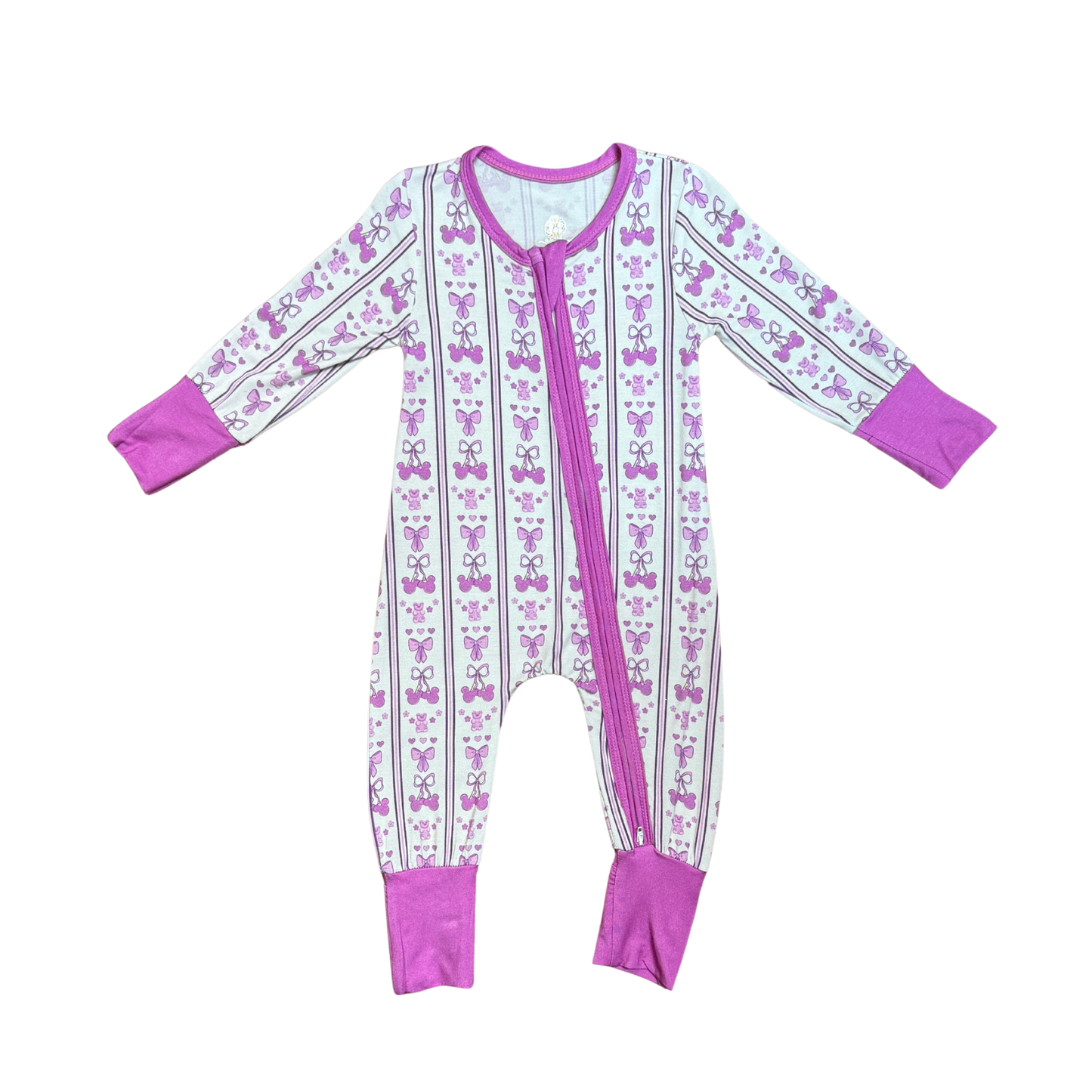 Minnie Cherries Bamboo Romper