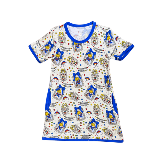 Rainbow Brite Bamboo Night Gown