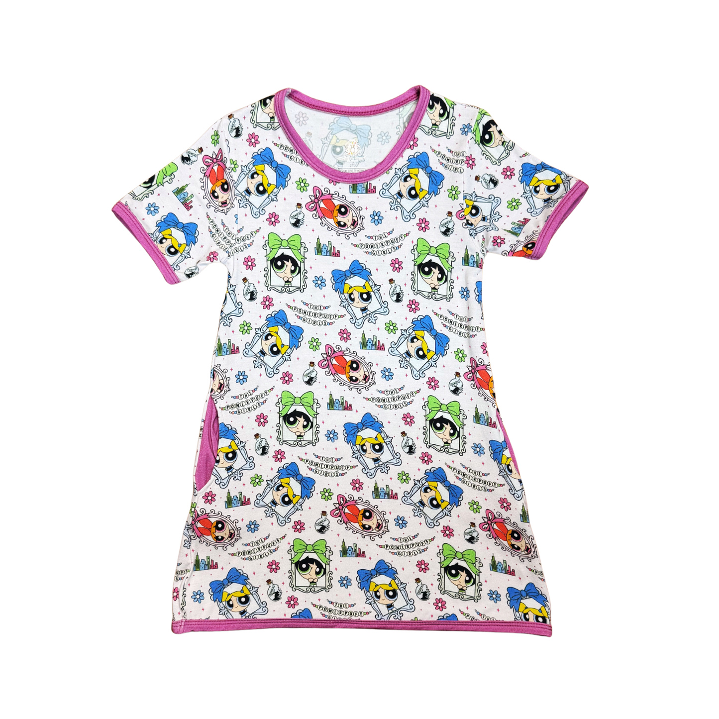 Power Puff Girls Bamboo Night Gown