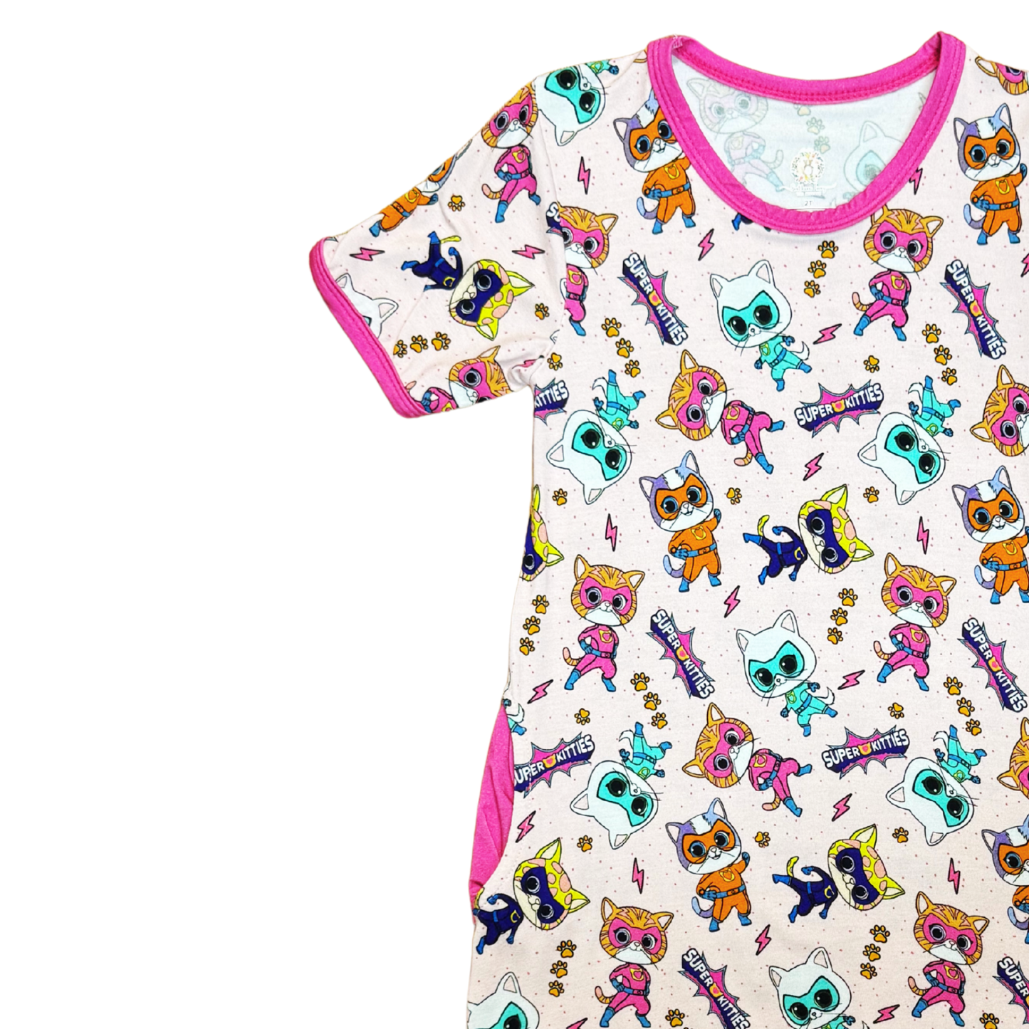 Super Kitties Bamboo Night Gown