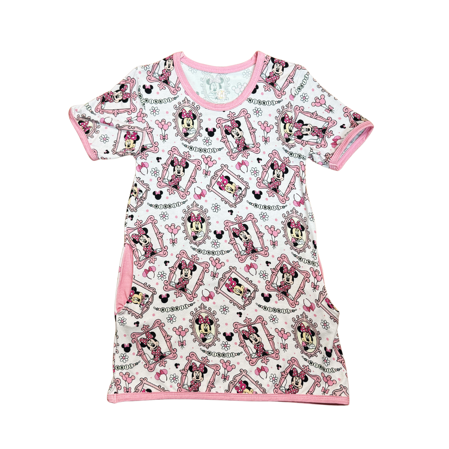 Minnie Frames Bamboo Night Gown