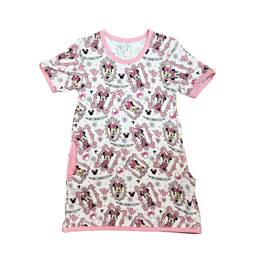 Minnie Frames Bamboo Night Gown