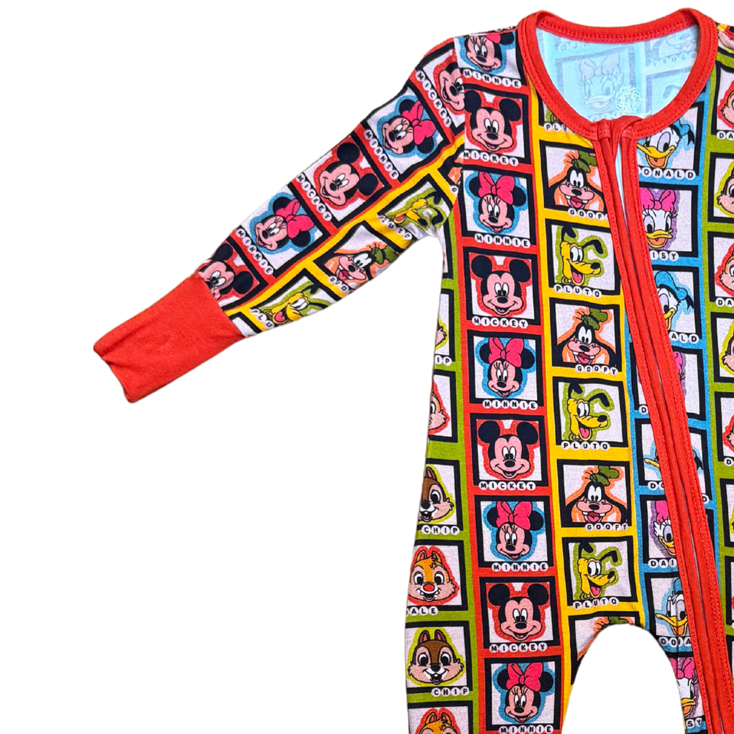 Mickey & Friends Character Reel Bamboo Romper