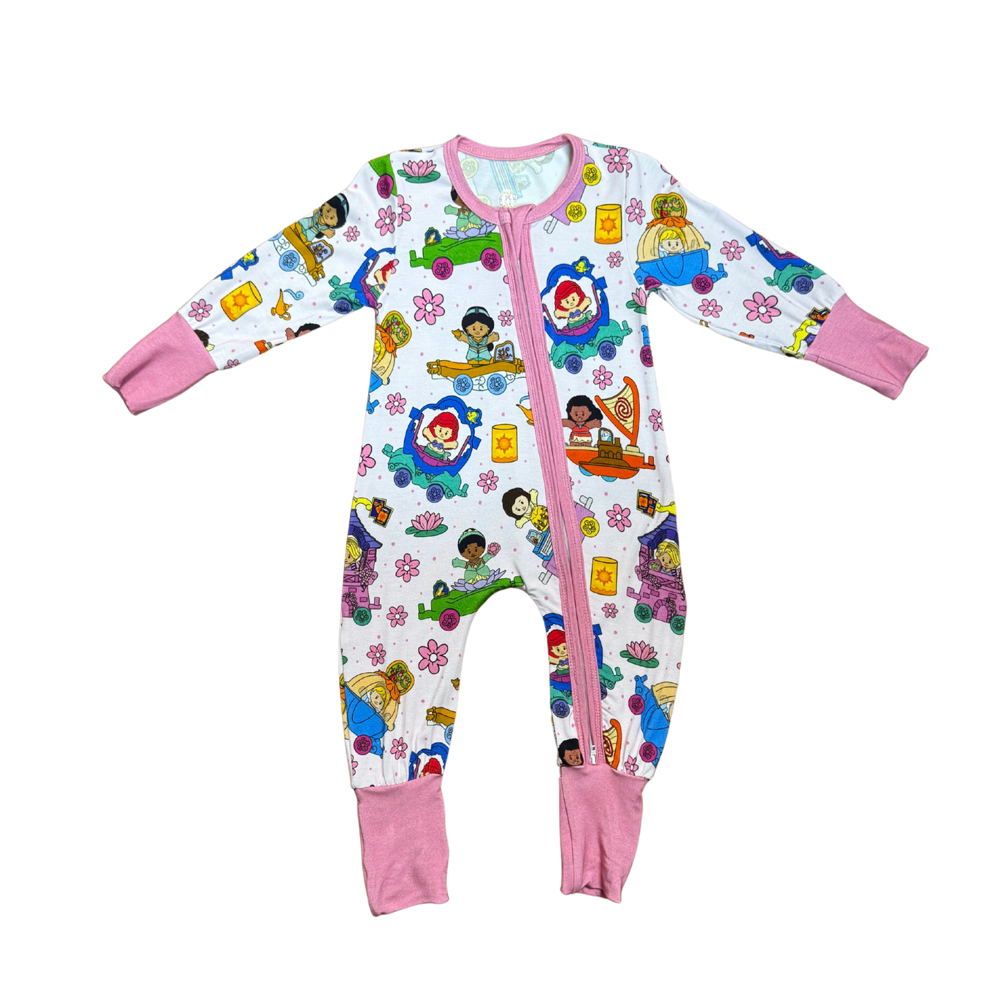 Little People Princess Carriage Parade Bamboo Romper