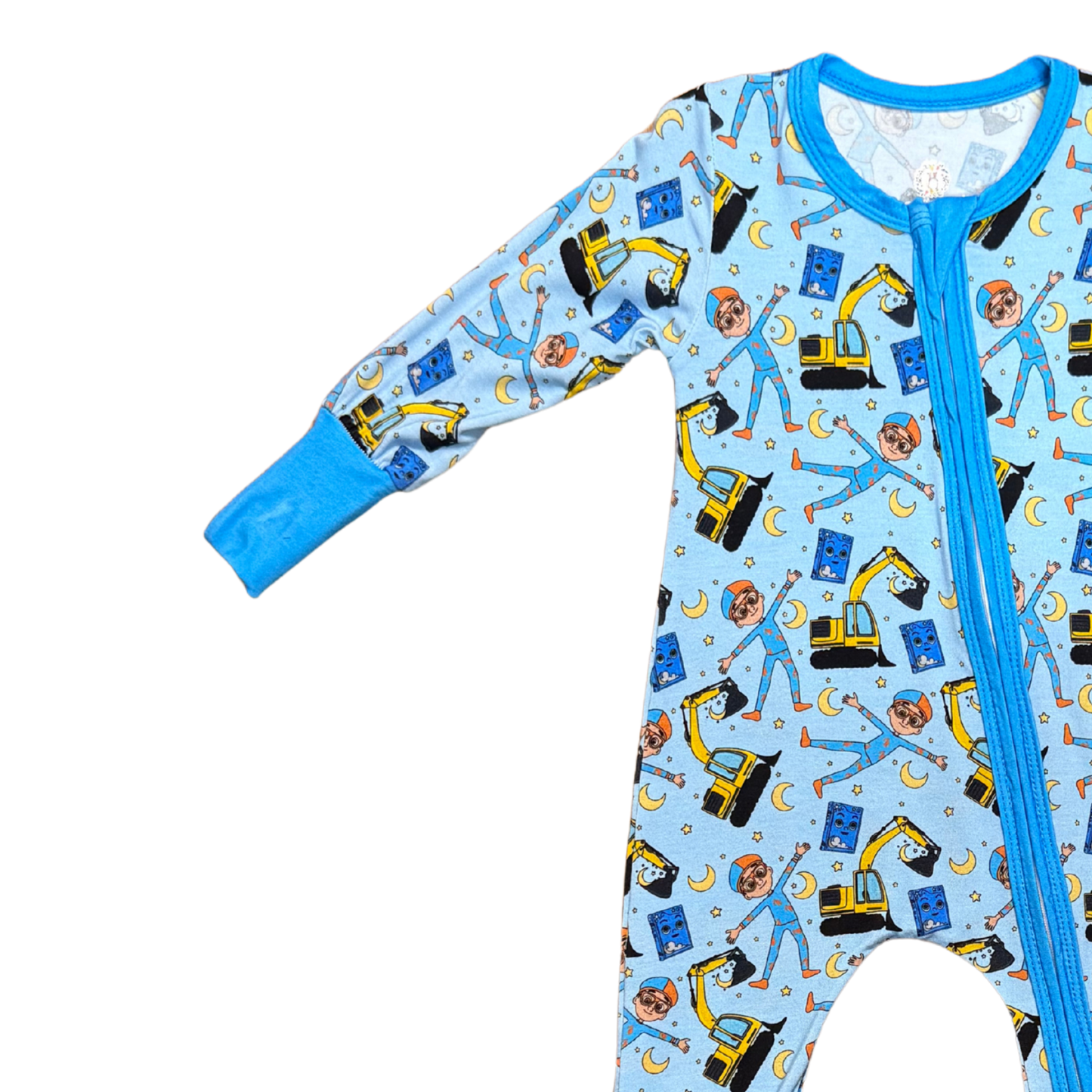 Goodnight Blippi Bamboo Romper