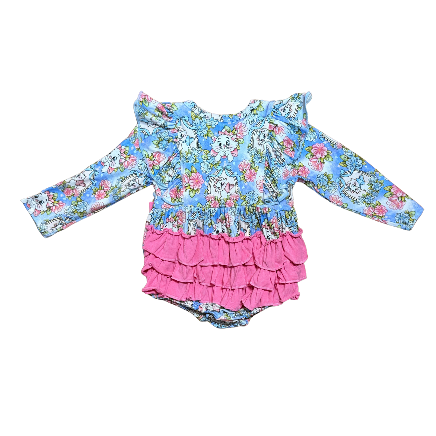 Floral Marie Bamboo Bubble Romper