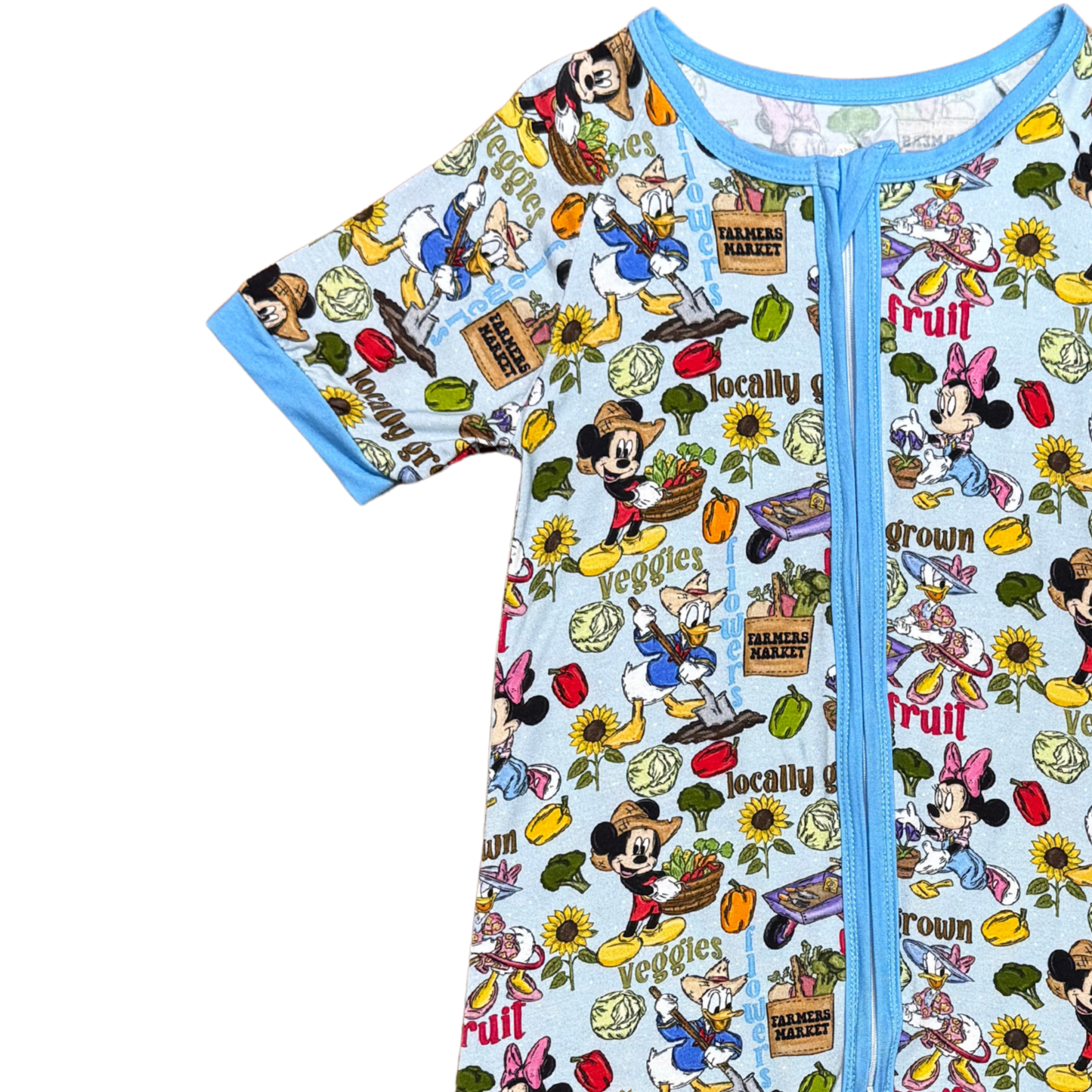 Locally Grown Bamboo Short Romper