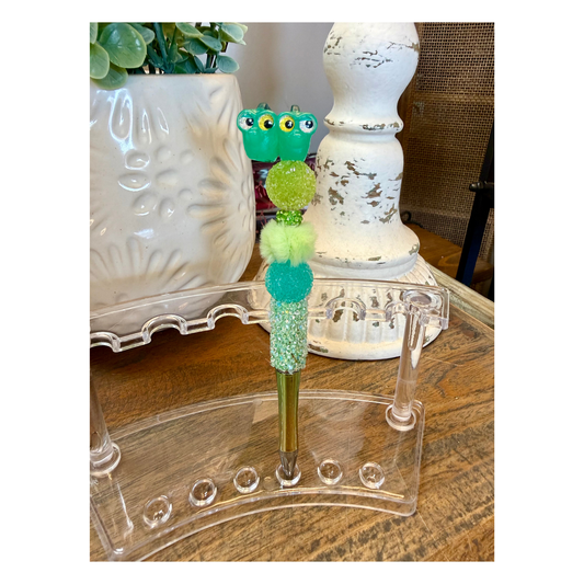 Disney Doorable Beaded Pen - Flotsam & Jetsam (Villains Collection)
