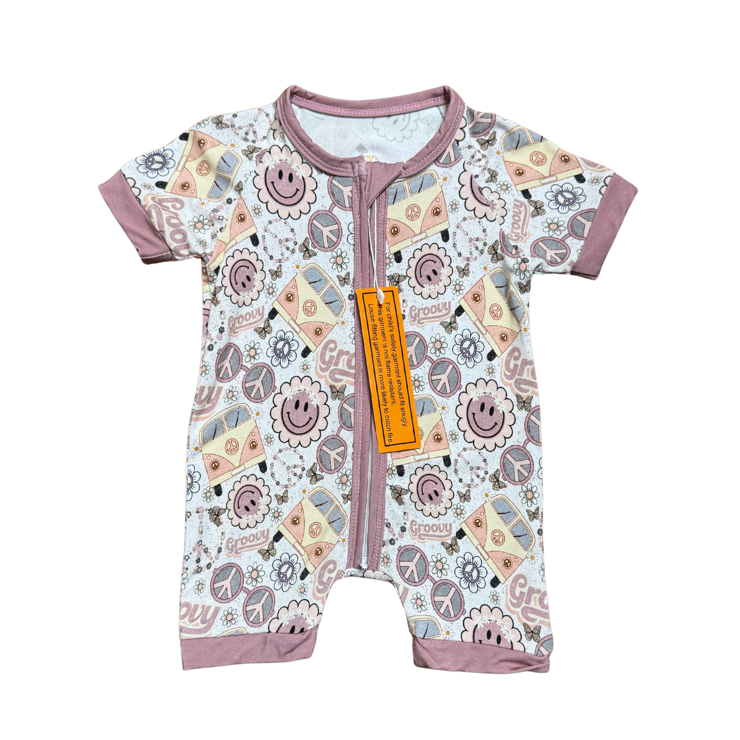 Groovy Gal Bamboo Short Romper