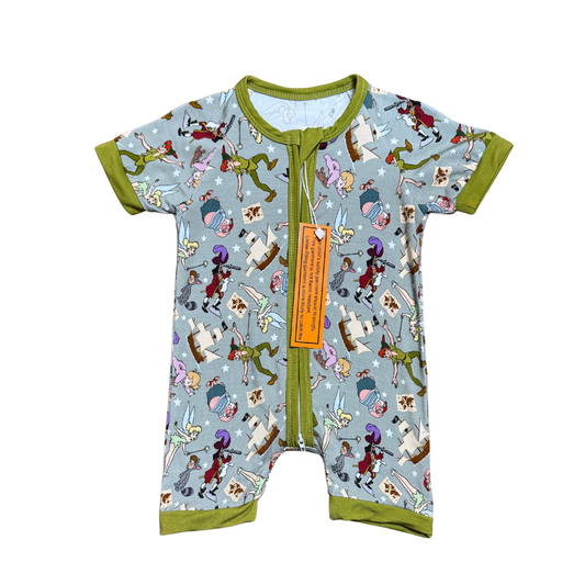 Pan & Friends Bamboo Short Romper