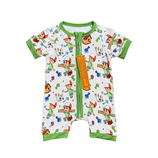 Handy Manny Bamboo Short Romper