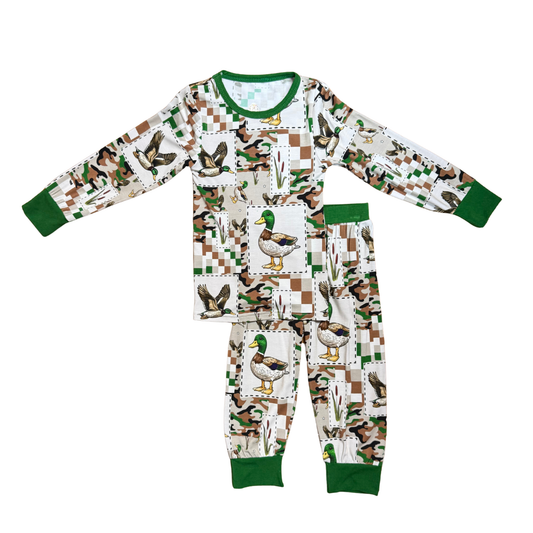 Duck Patches Bamboo PJ's