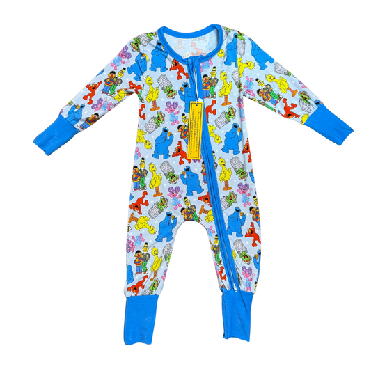 Sunny Days Sweeping The Clouds Away Bamboo Romper