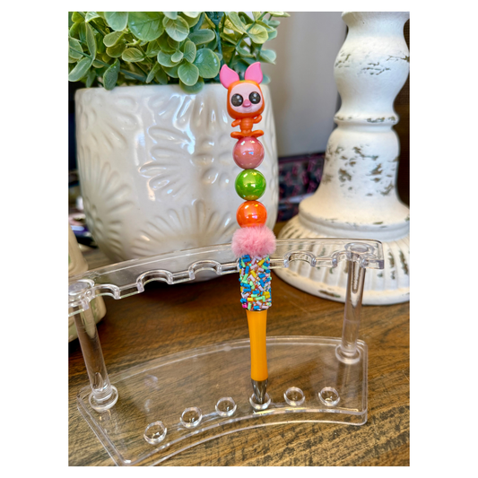 Disney Doorable Beaded Pen - Piglet