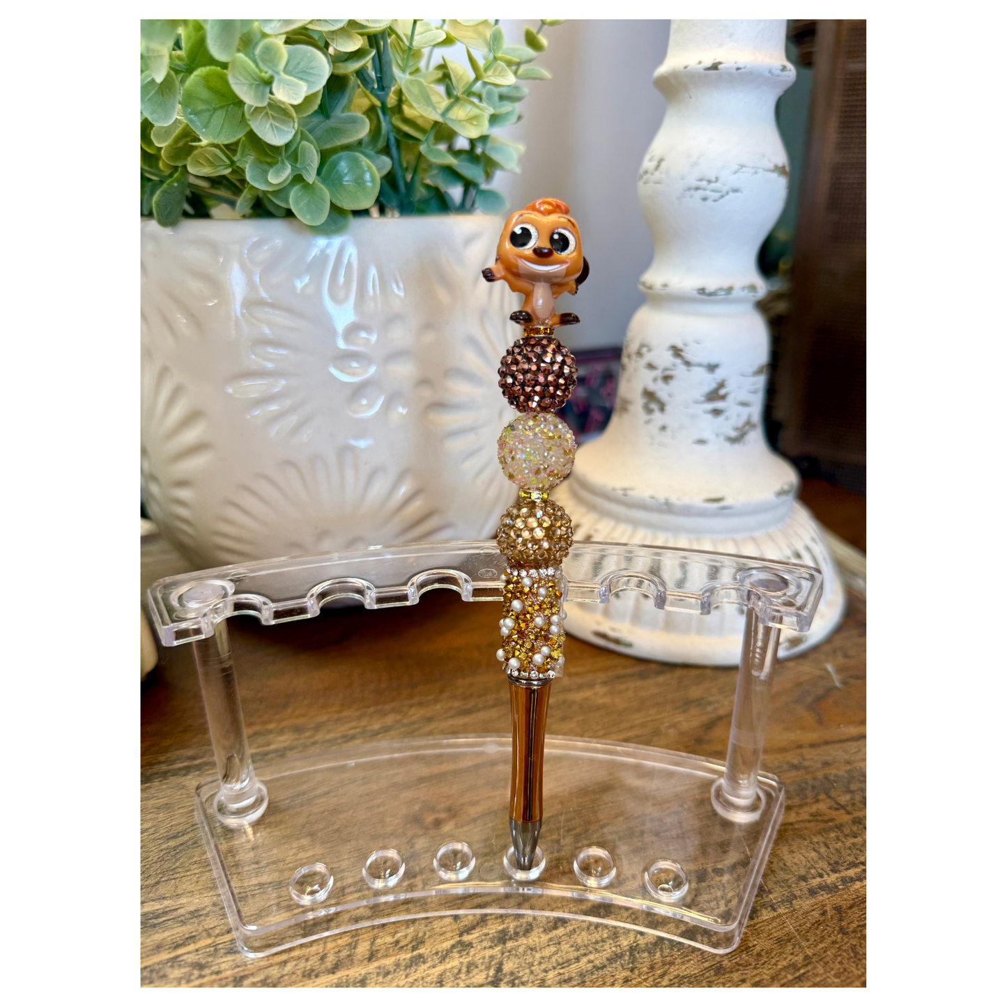 Disney Doorable Beaded Pen - Timone
