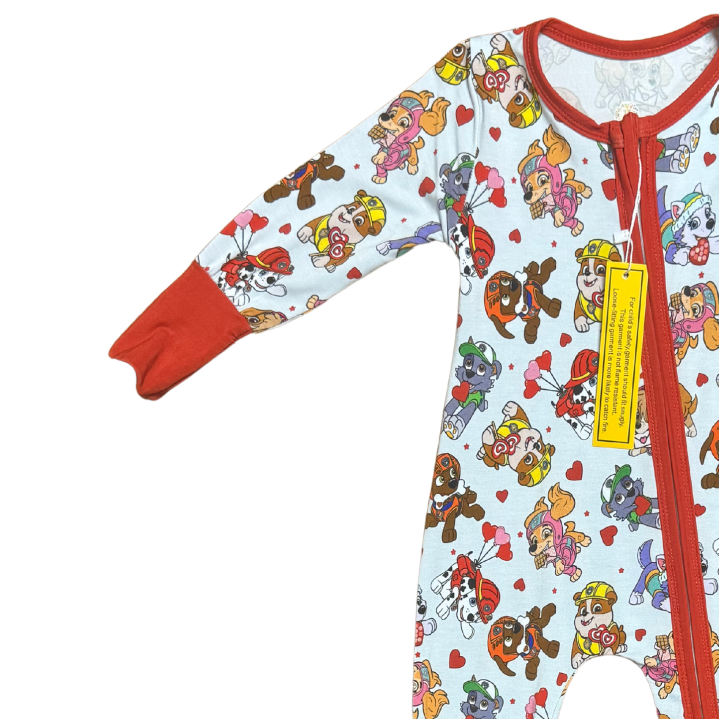 Puppy Love Bamboo Romper