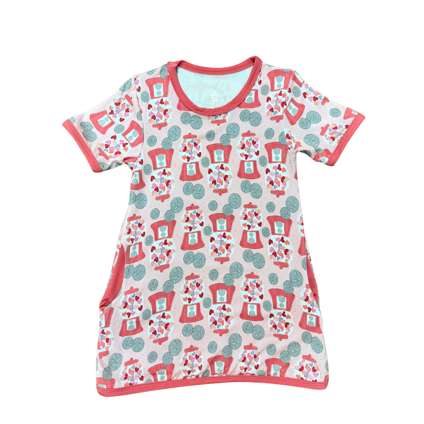 Bubble Gum Jar Bamboo Night Gown