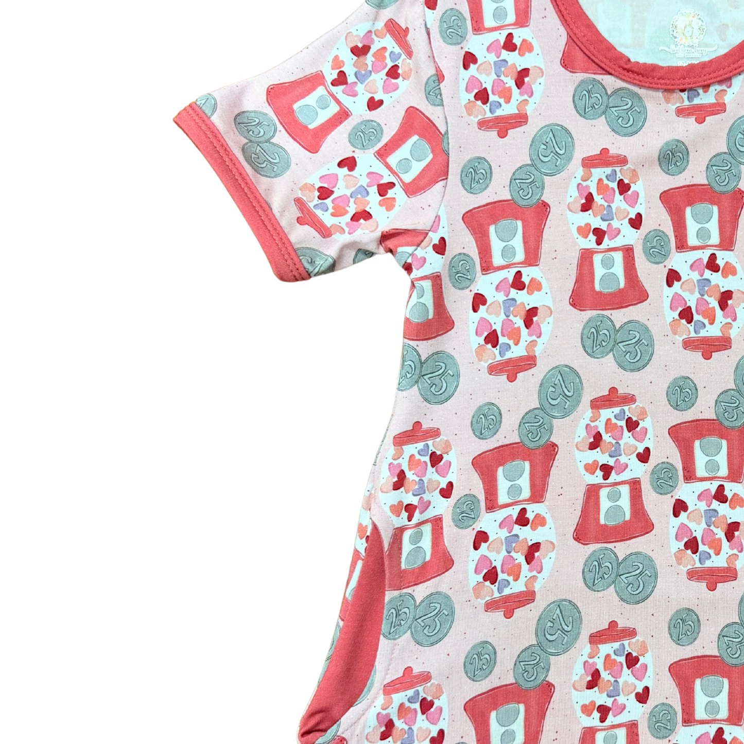 Bubble Gum Jar Bamboo Night Gown