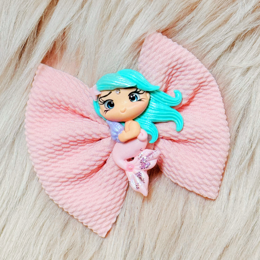 Mermaid Clay Bow