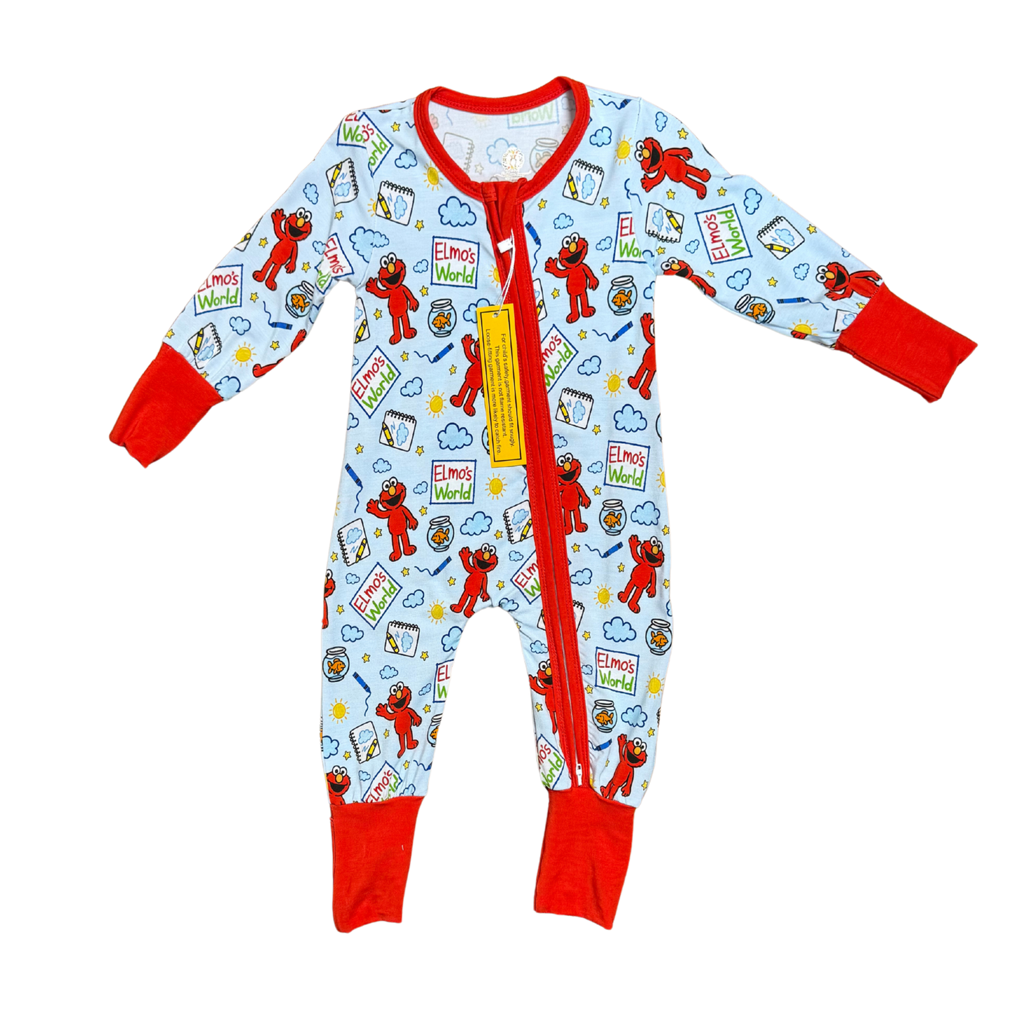 Elmo's World Bamboo Romper