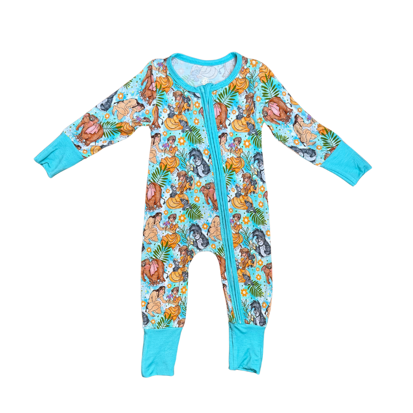 King of the Jungle Bamboo Romper