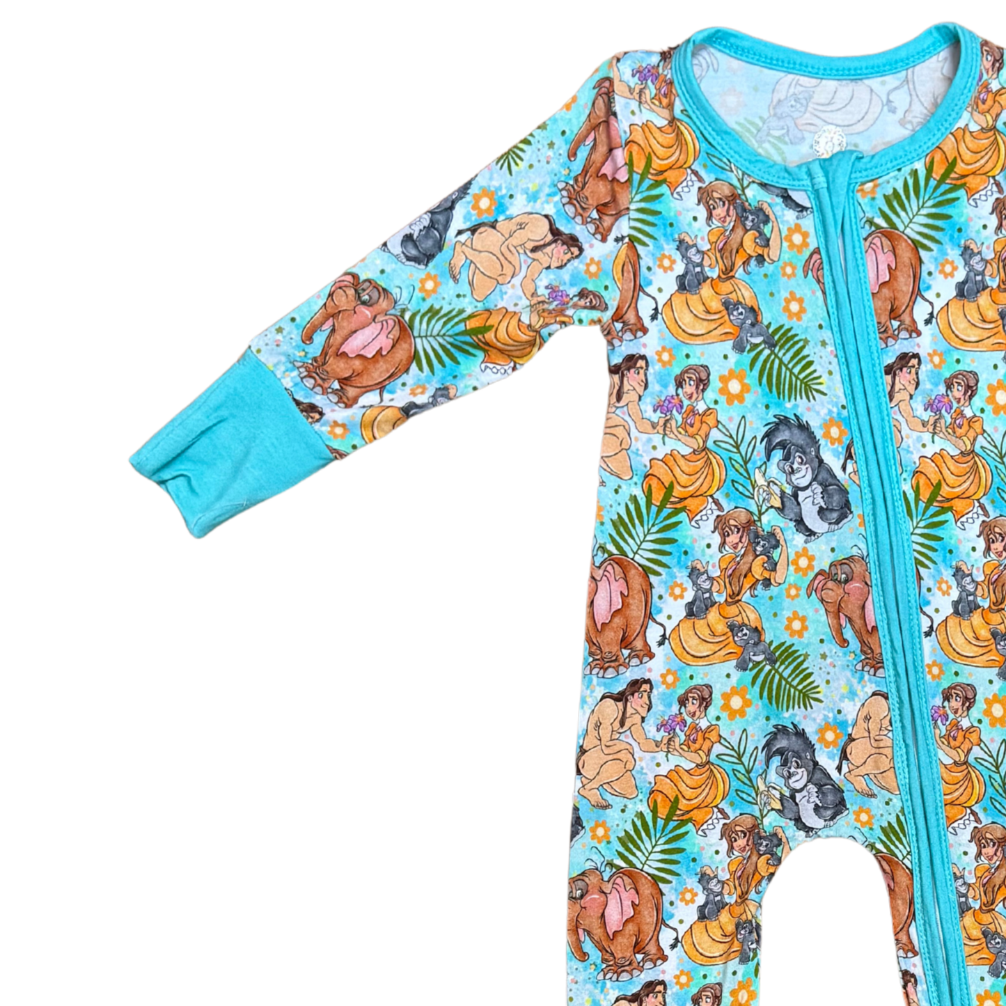 King of the Jungle Bamboo Romper