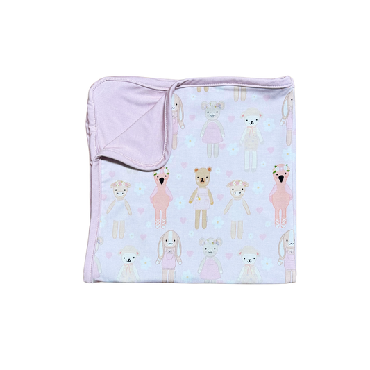 Be Kind & Cuddle Mini Bamboo Blanket