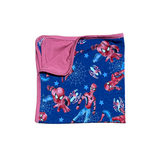 Spidey Mini Bamboo Blanket
