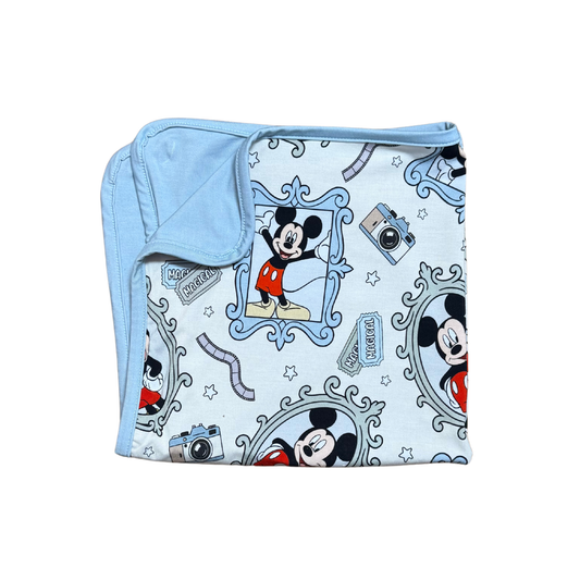 Mickey Mouse Mini Bamboo Blanket