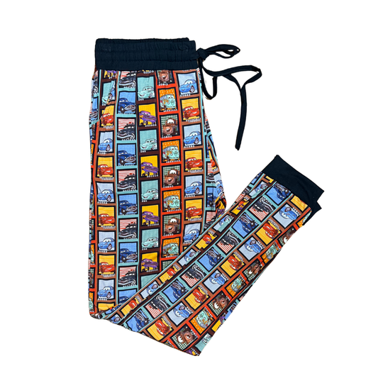 Cars Character Reels Adult Bamboo Joggers