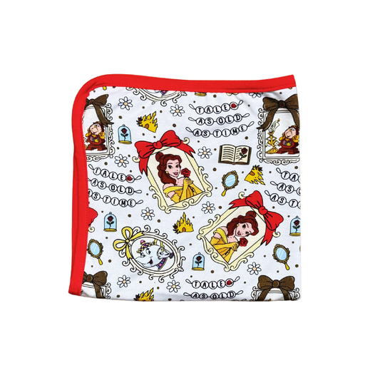 Tale As Old As Time Mini Bamboo Blanket