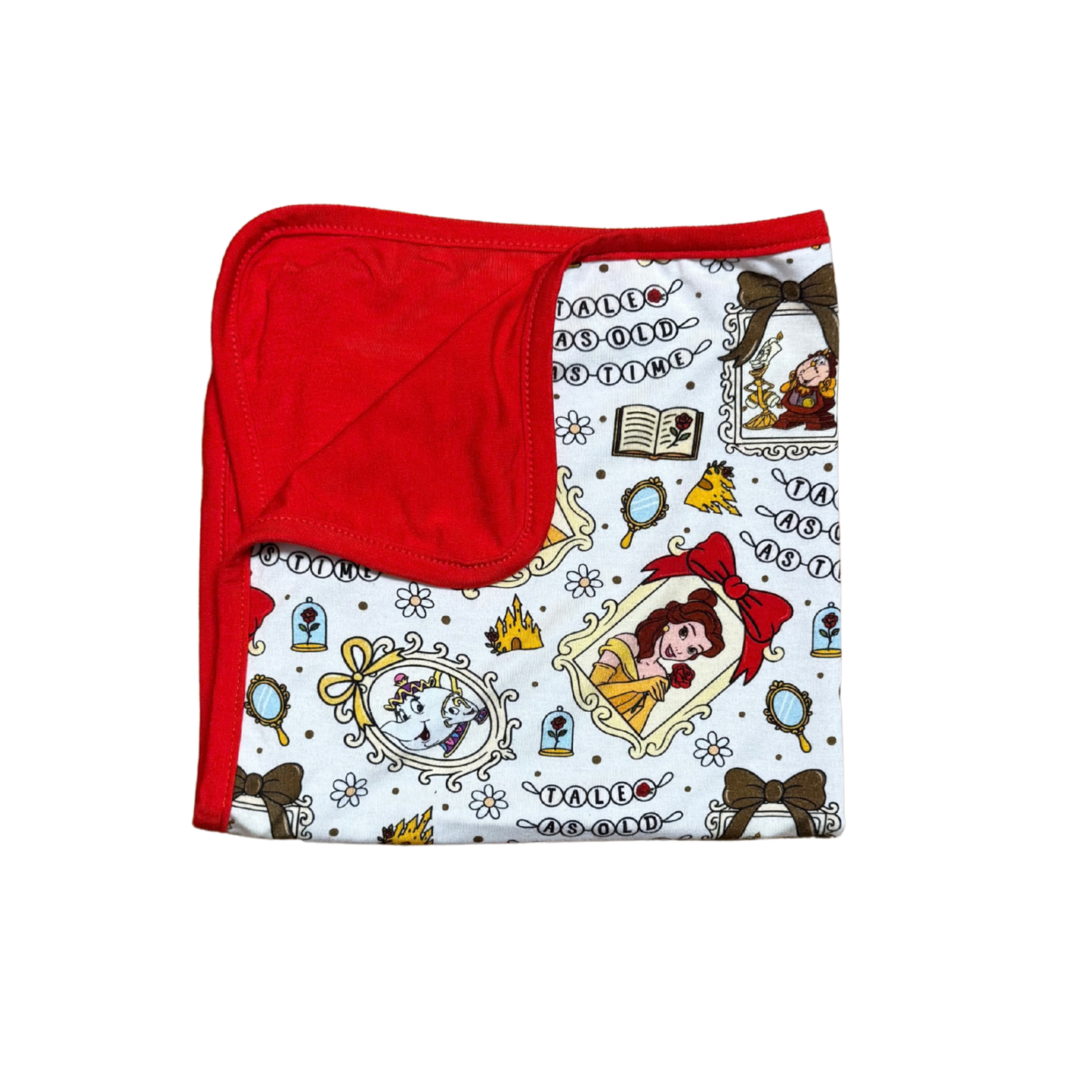 Tale As Old As Time Mini Bamboo Blanket