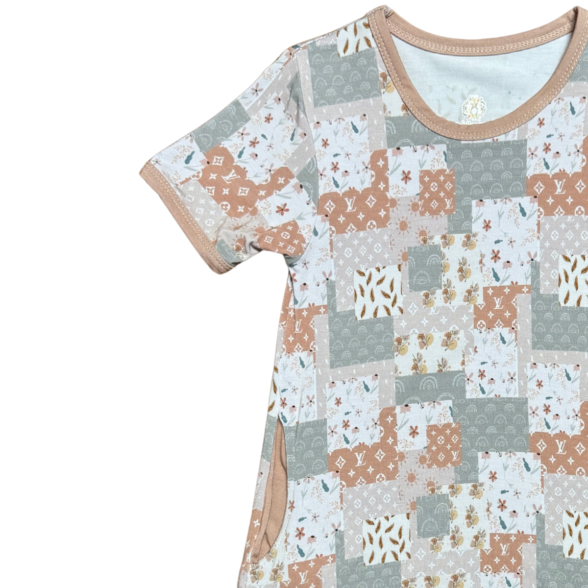 Bougee Patches Girls Night Gown