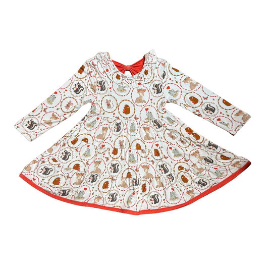 Baby Forest Friends Twirl Dress