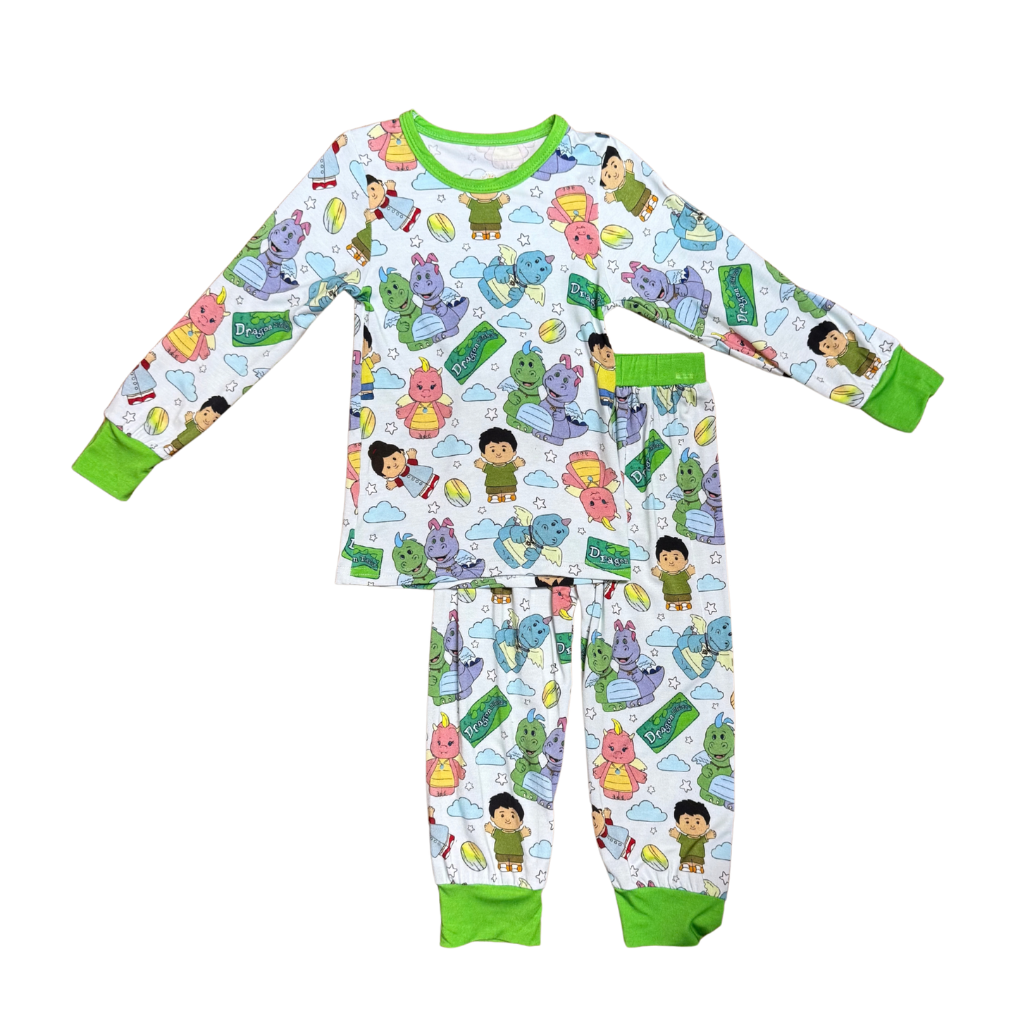 Dragon Tales Little People Bamboo PJ's