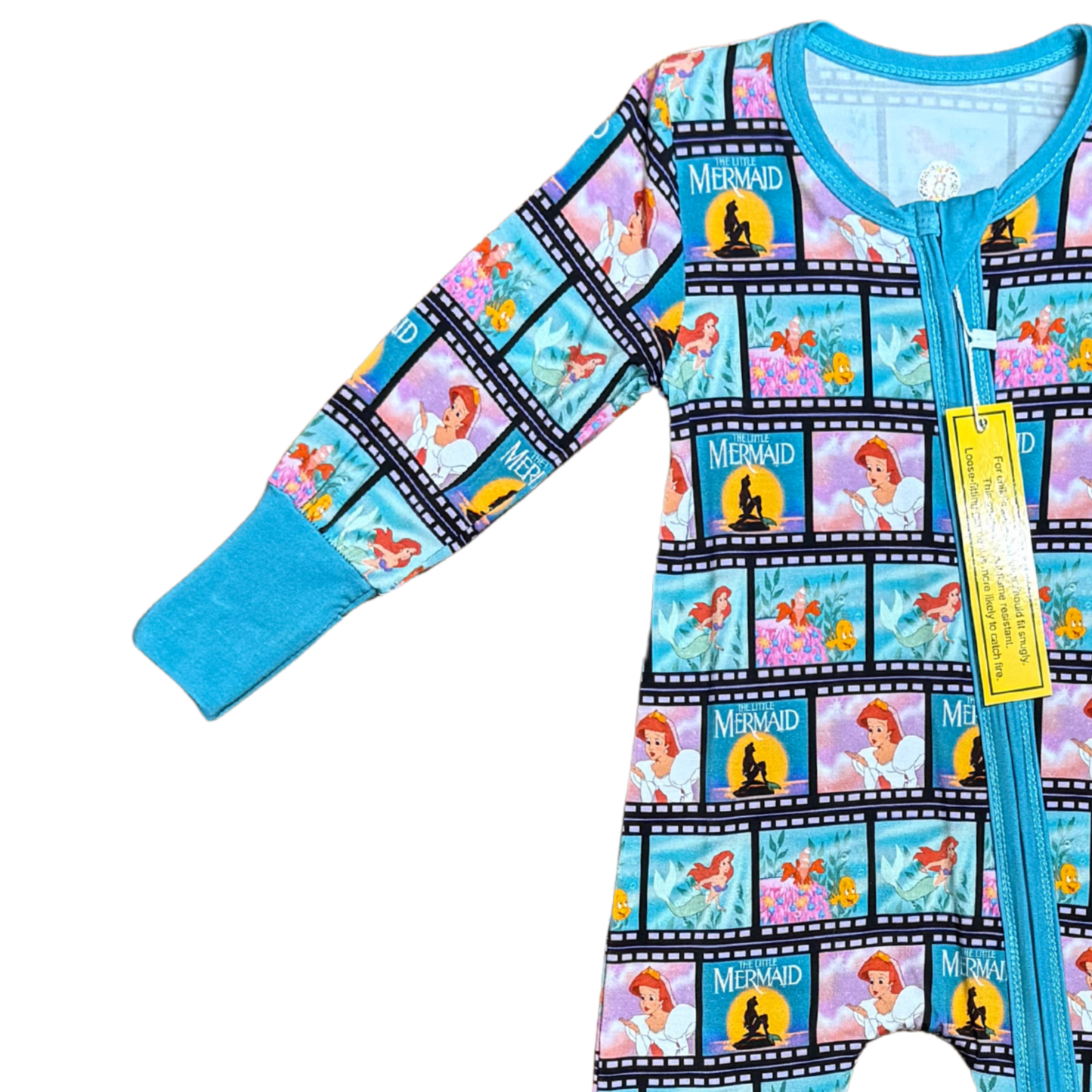 The Little Mermaid Reels Bamboo Romper