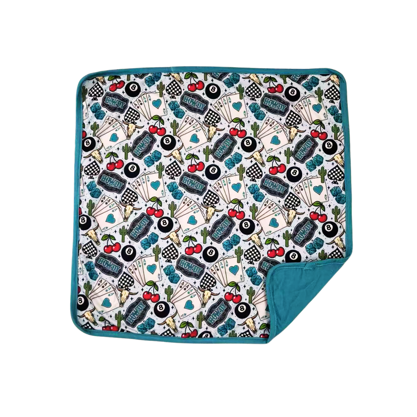 Howdy Ya'll Mini Bamboo Blanket